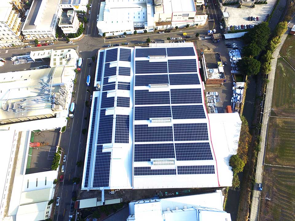 廠房太陽能電廠 — 台中市大甲區